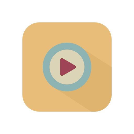 reproductor de video icono gratis