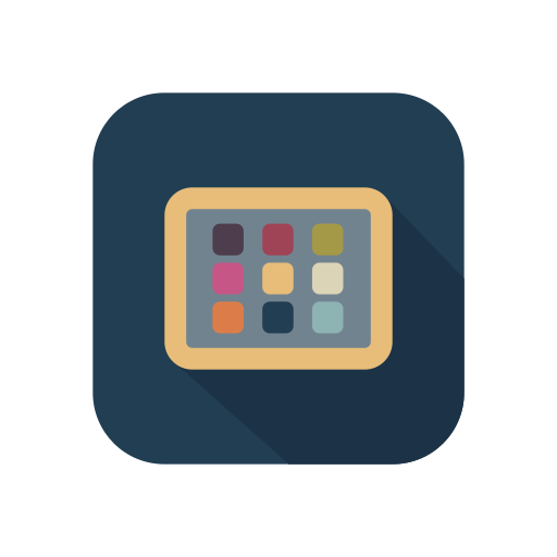 paleta de color icono gratis