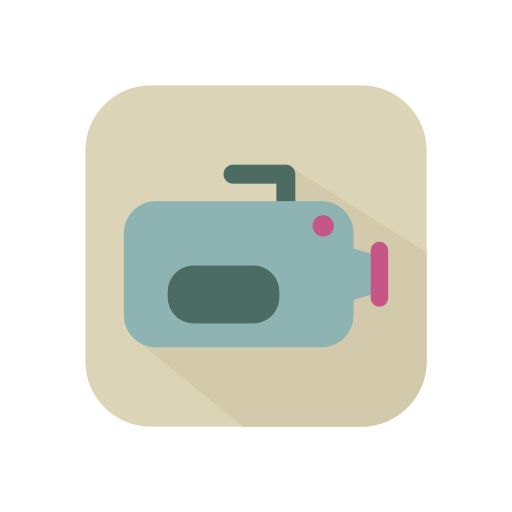 camara de video icono gratis