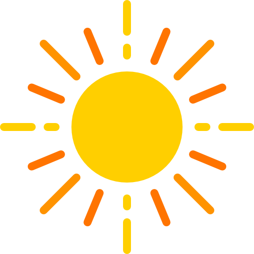 Sun free icon