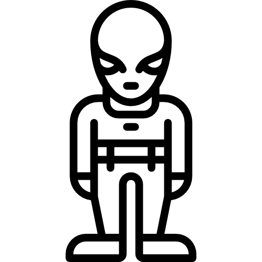 extraterrestre icono gratis