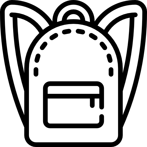 Backpack free icon