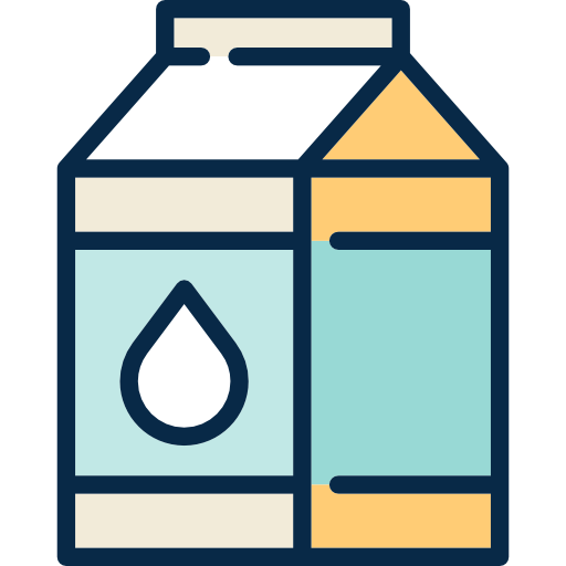 Milk free icon Milk free icon