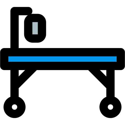 병원 침대 무료 아이콘