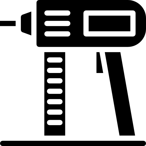 Icono de línea de color de pistola de clavos eléctrica. Pictograma para  página web, aplicación móvil, promoción Imagen Vector de stock - Alamy