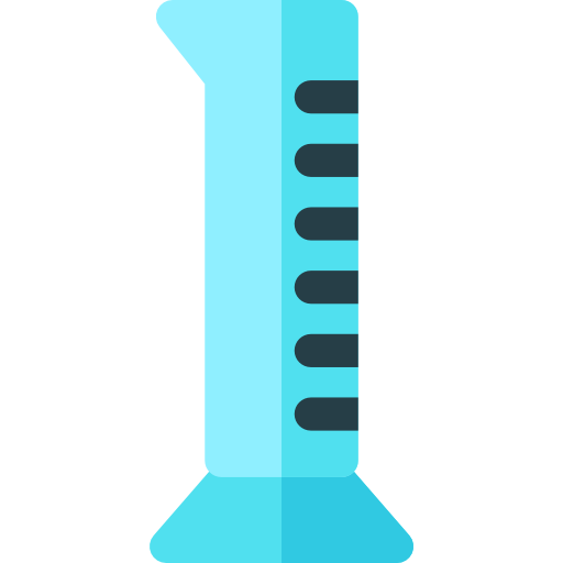 Test tube Basic Rounded Flat icon