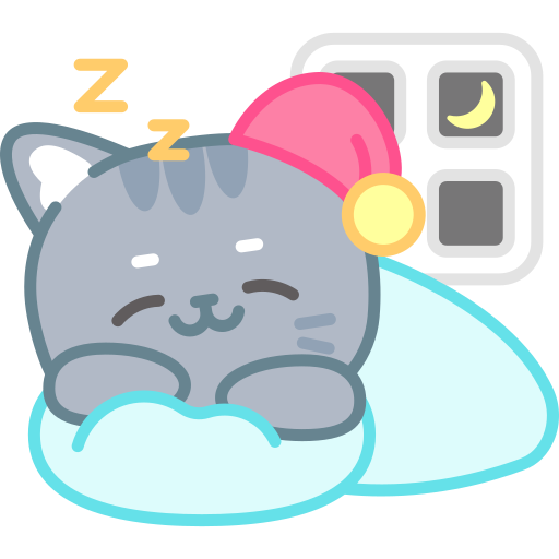 Bedtime free sticker Bedtime free sticker