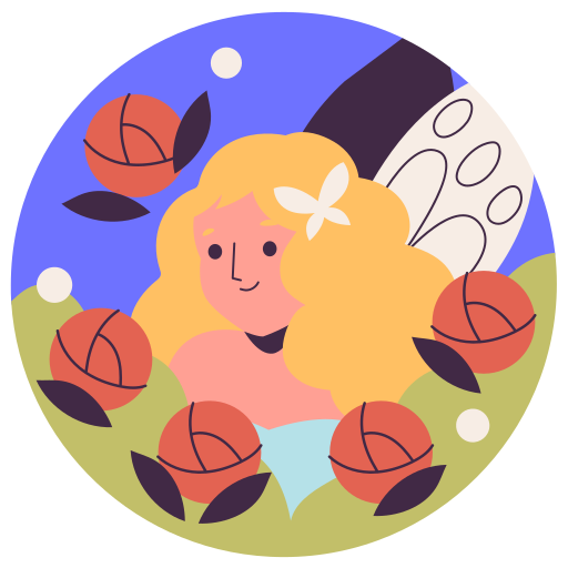 Fantasy free sticker