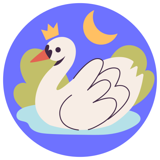 Ugly duckling free sticker Ugly duckling free sticker