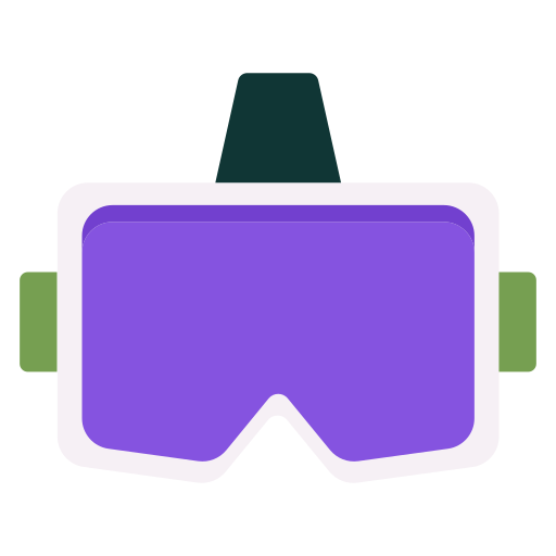 gafas de realidad virtual icono gratis