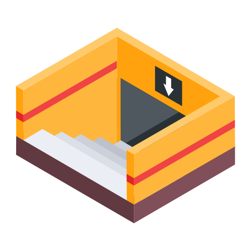 subterraneo icono gratis