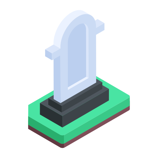 cementerio icono gratis