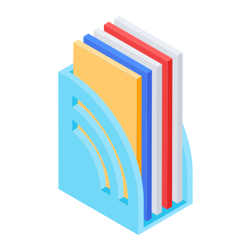 Bookshelf free icon