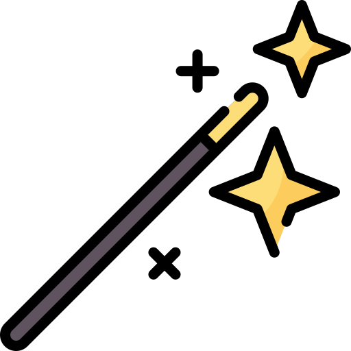 Magic wand free icon