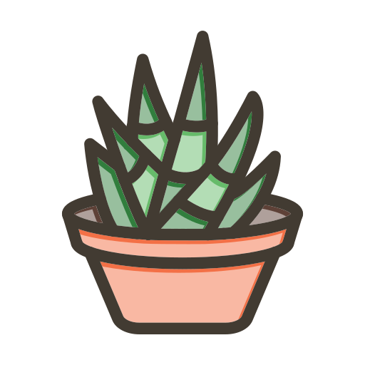 planta cebra icono gratis