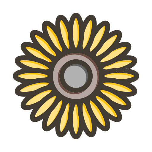 girasol icono gratis