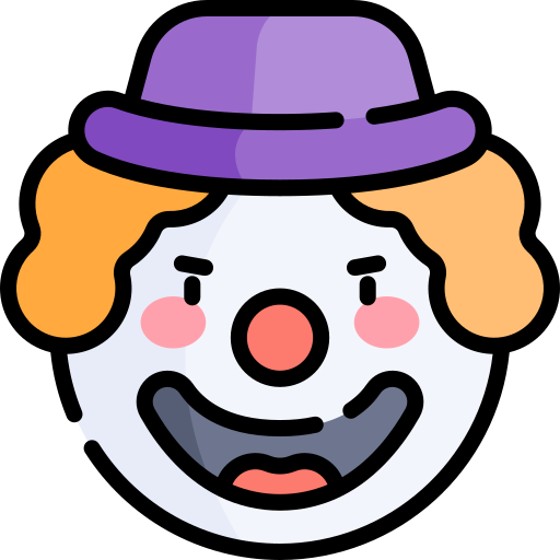 Clown free icon Clown free icon