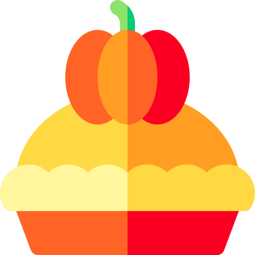 pastel de calabaza icono gratis