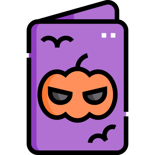 tarjeta de halloween icono gratis