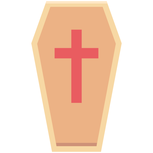 ataúd icono gratis