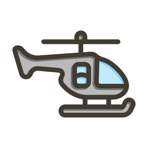 helicóptero icono gratis