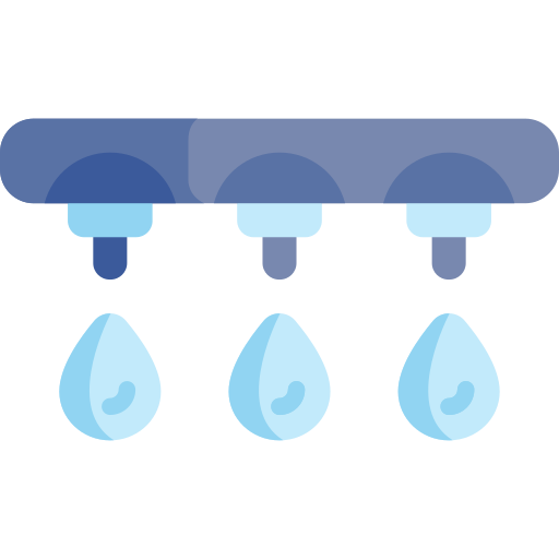 riego por goteo icono gratis