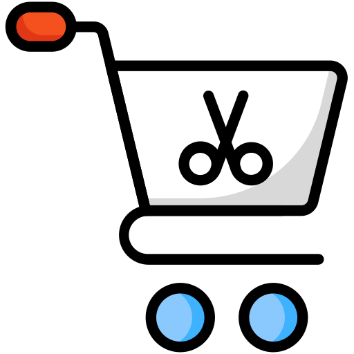 Scissor free icon