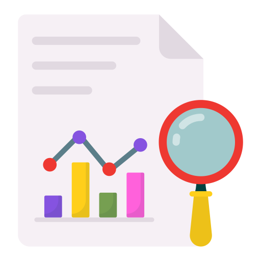 análisis de datos icono gratis