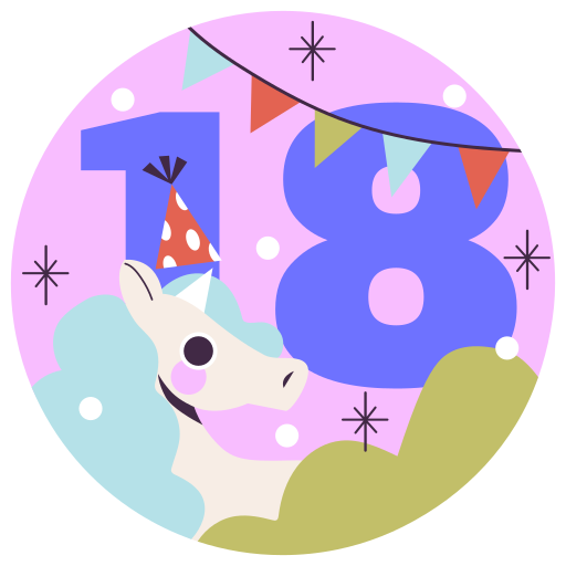 dix-huit gratuit sticker dix-huit gratuit sticker