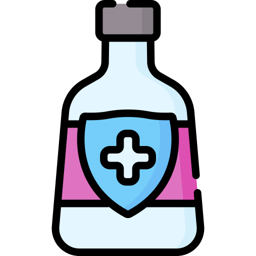 Reinigungsalkohol - Kostenlose gesundheitswesen und medizin Icons