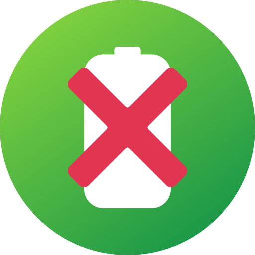 Батарея разряжена бесплатно иконка