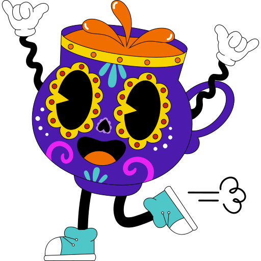 dia de muertos gratis sticker