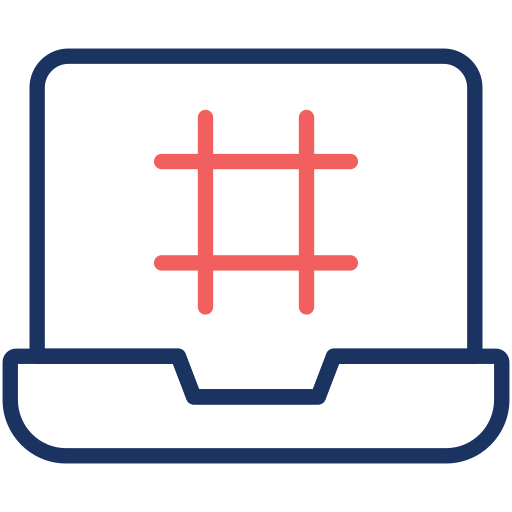 Hash free icon