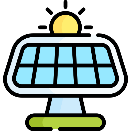 panneau solaire Icône gratuit