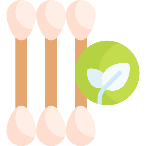 bastoncillos de algodón icono gratis