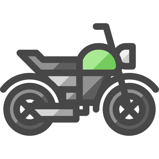 motocicleta icono gratis