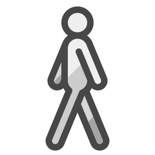 peatonal icono gratis