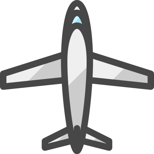 avión icono gratis