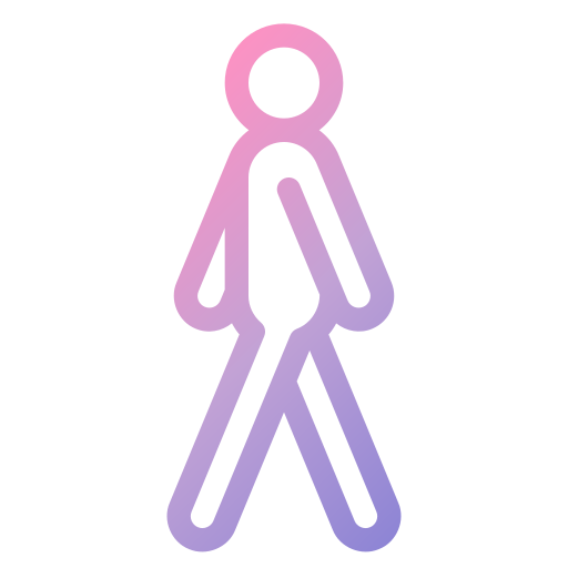 peatonal icono gratis