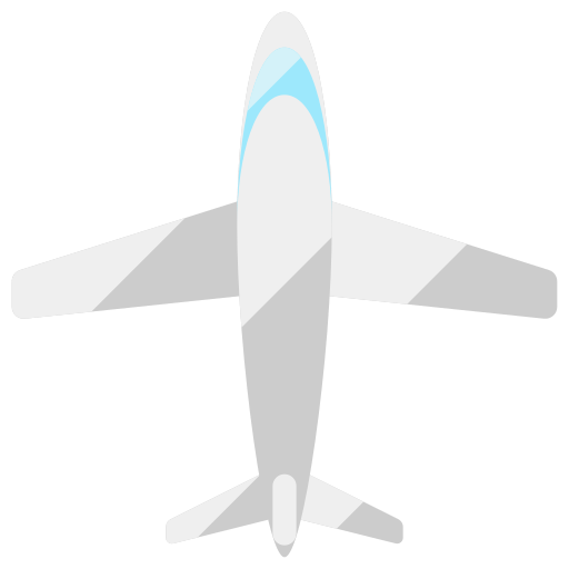 avión icono gratis