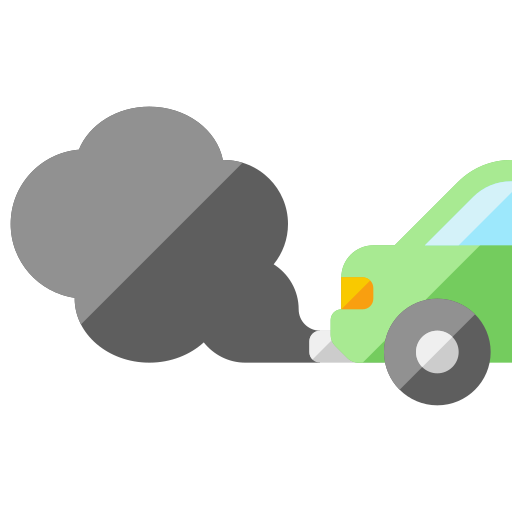 Smoke - Free transportation icons
