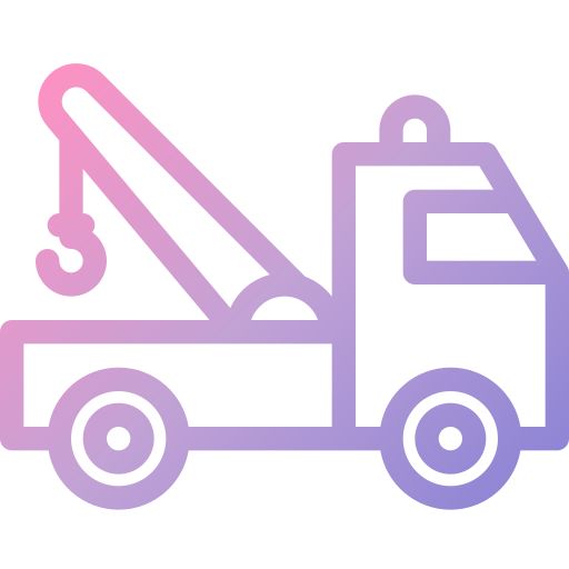 camión de remolque icono gratis