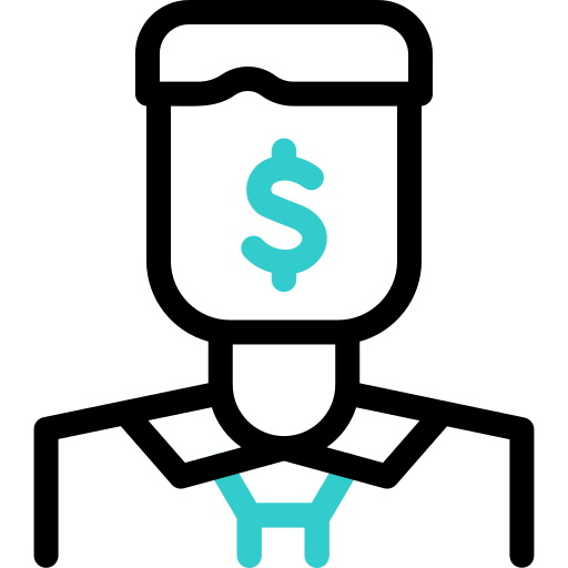 corrupción icono gratis