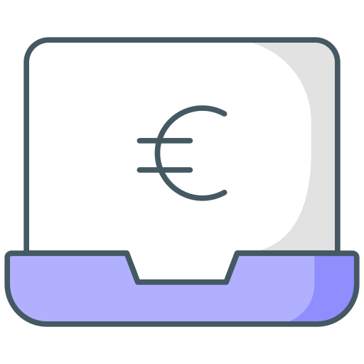 euro icono gratis