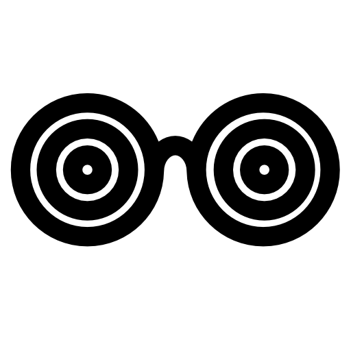 lentes icono gratis