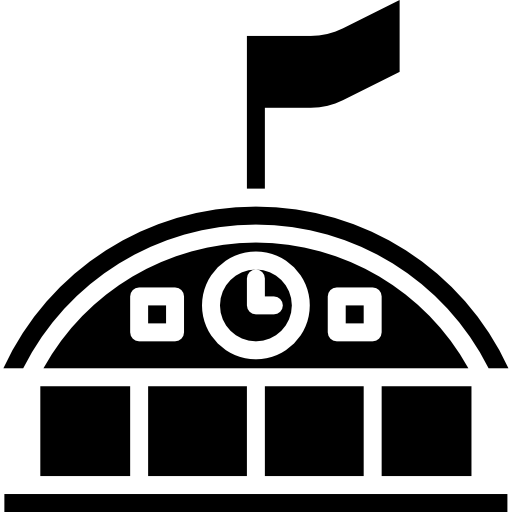 estación de tren icono gratis