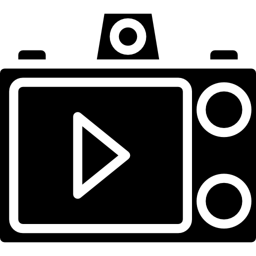 cámara fotográfica icono gratis