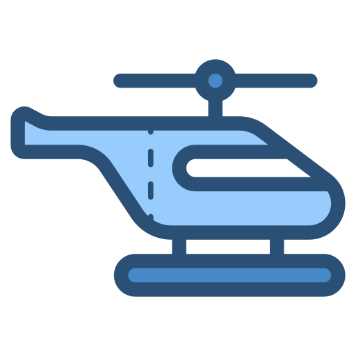 helicóptero icono gratis