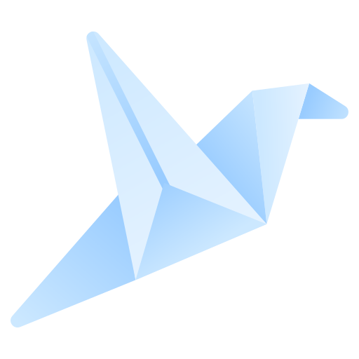 origami icono gratis