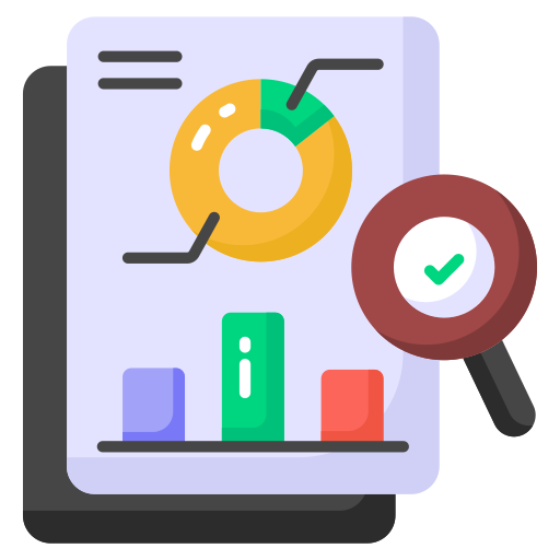 reporte de negocios icono gratis